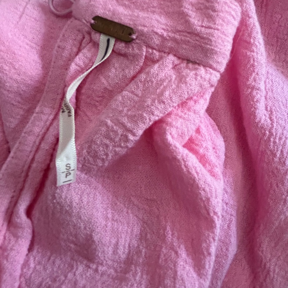 NWOT Free People The Only One Mini Dress
Size Small Pink
Ruched fitted bottom - Picture 3 of 8